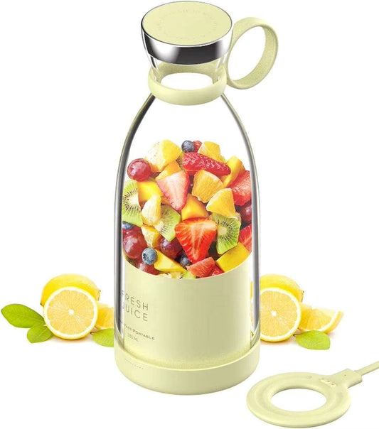 JuicyGo™ Przenośny Mini Blender USB – Sokowirówka do Owoców, Koktajli i Smoothie | Wielofunkcyjny Mikser do Soku i Shake’ów